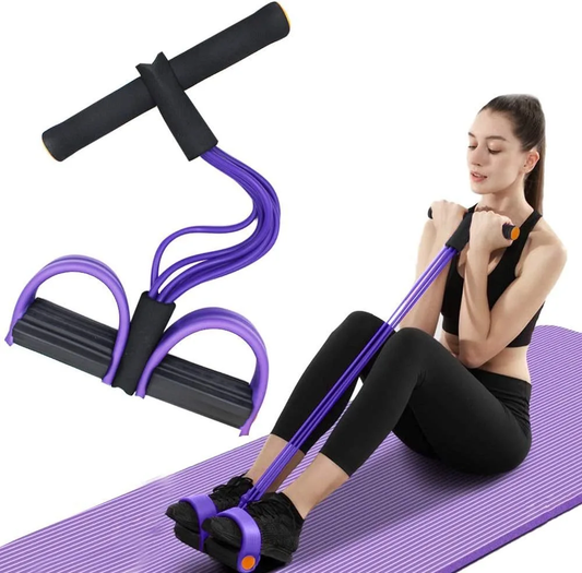 💪 Corde de Résistance Multifonction – Sculptez vos abdos, bras et jambes sans sortir de chez vous