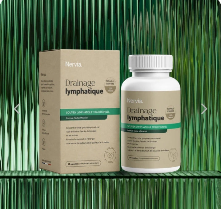 Gélules de Drainage Lymphatique · Transformation totale en 60 jours