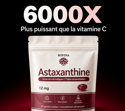 Astaxanthine 12 mg – Gélules molles