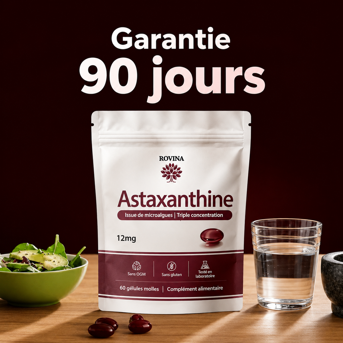 Astaxanthine 12 mg – Gélules molles