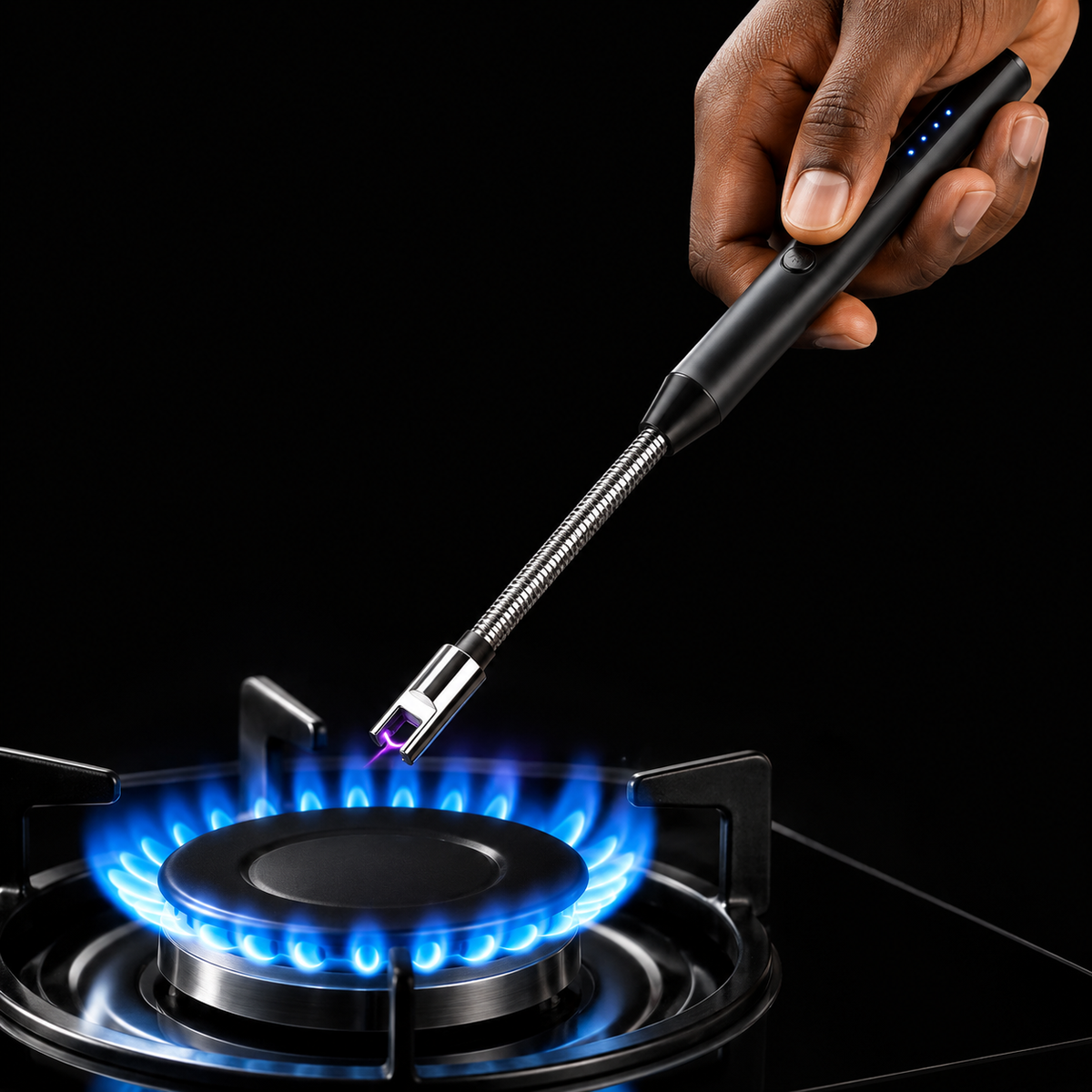 Allume-Gaz Électrique Rechargeable — Sans Flamme, Sans Danger