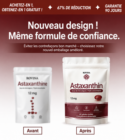 Astaxanthine 12 mg – Gélules molles