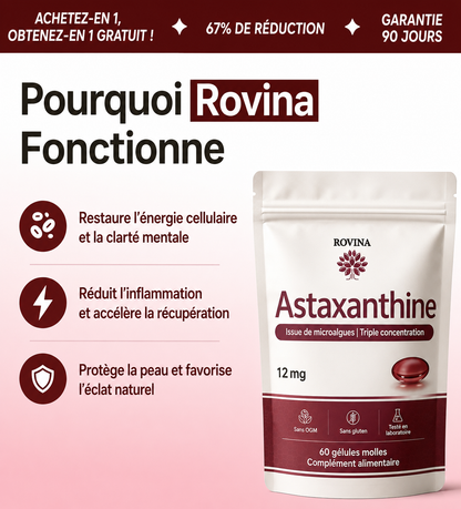 Astaxanthine 12 mg – Gélules molles